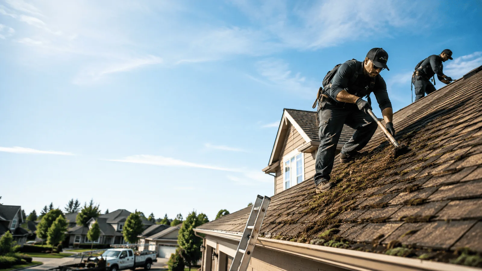 Roof Moss Removal in Lanham, MD near me